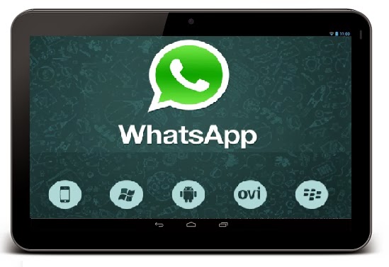 Install Whatsapp on Tablet
