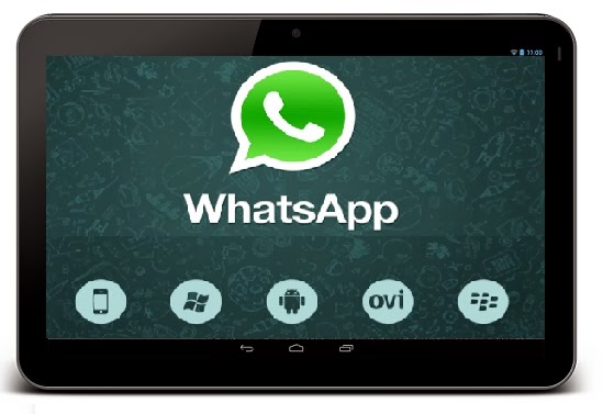 install whatsapp on tablet